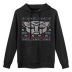 Transformers Christmas Autobots Retro Ugly Sweater Style Casual Wear Hoodie
