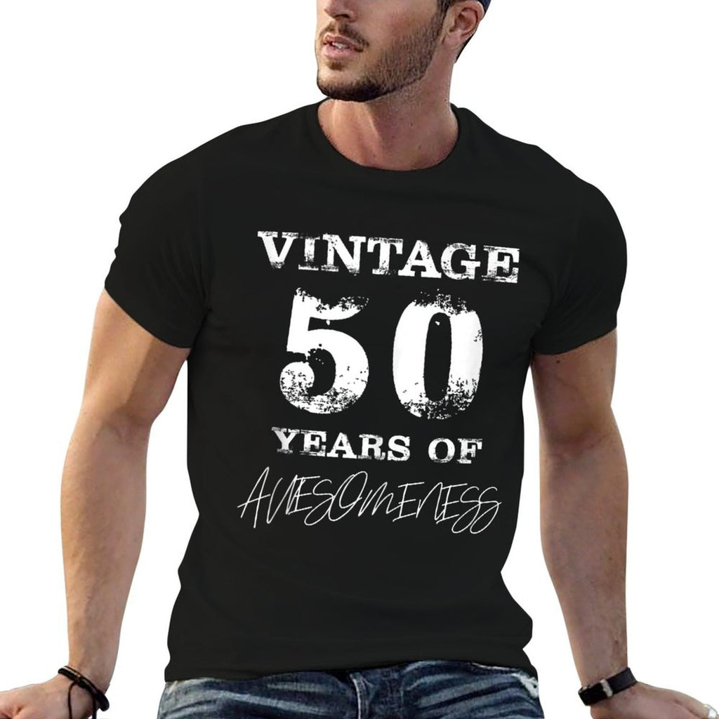 50 Years of Awesomeness 50th Birthday  Classic T-Shirt