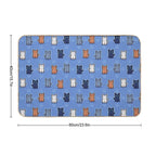 Lots of Cats  High-Traffic Bath Mat