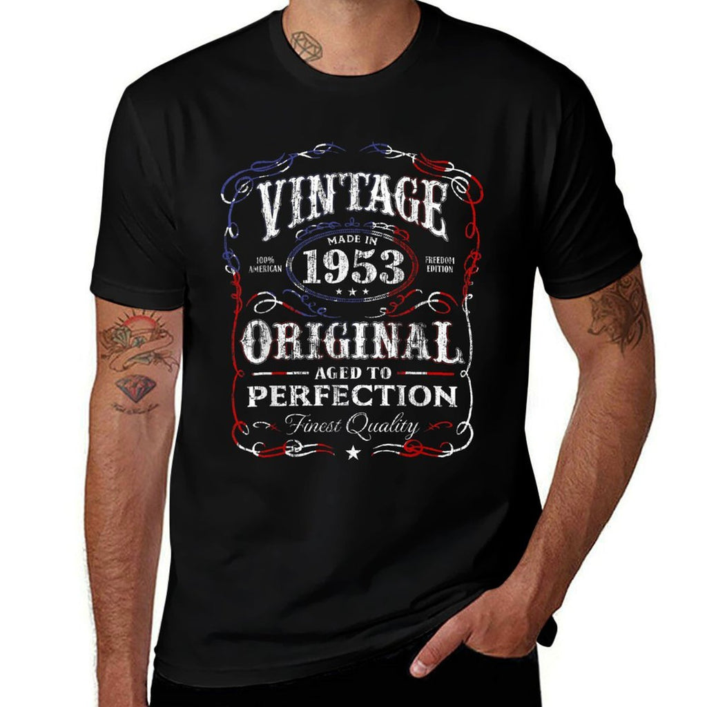 Vintage Made In 1953 65th Birthday Gift  Versatile T-Shirt
