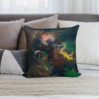 Ardbert & Seto Soft Shrink-Resistant Throw Pillow