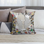It's Me Roger! Soft Shrink-Resistant Throw Pillow