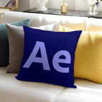 After Effects Soft Style Accent Throw Pillow