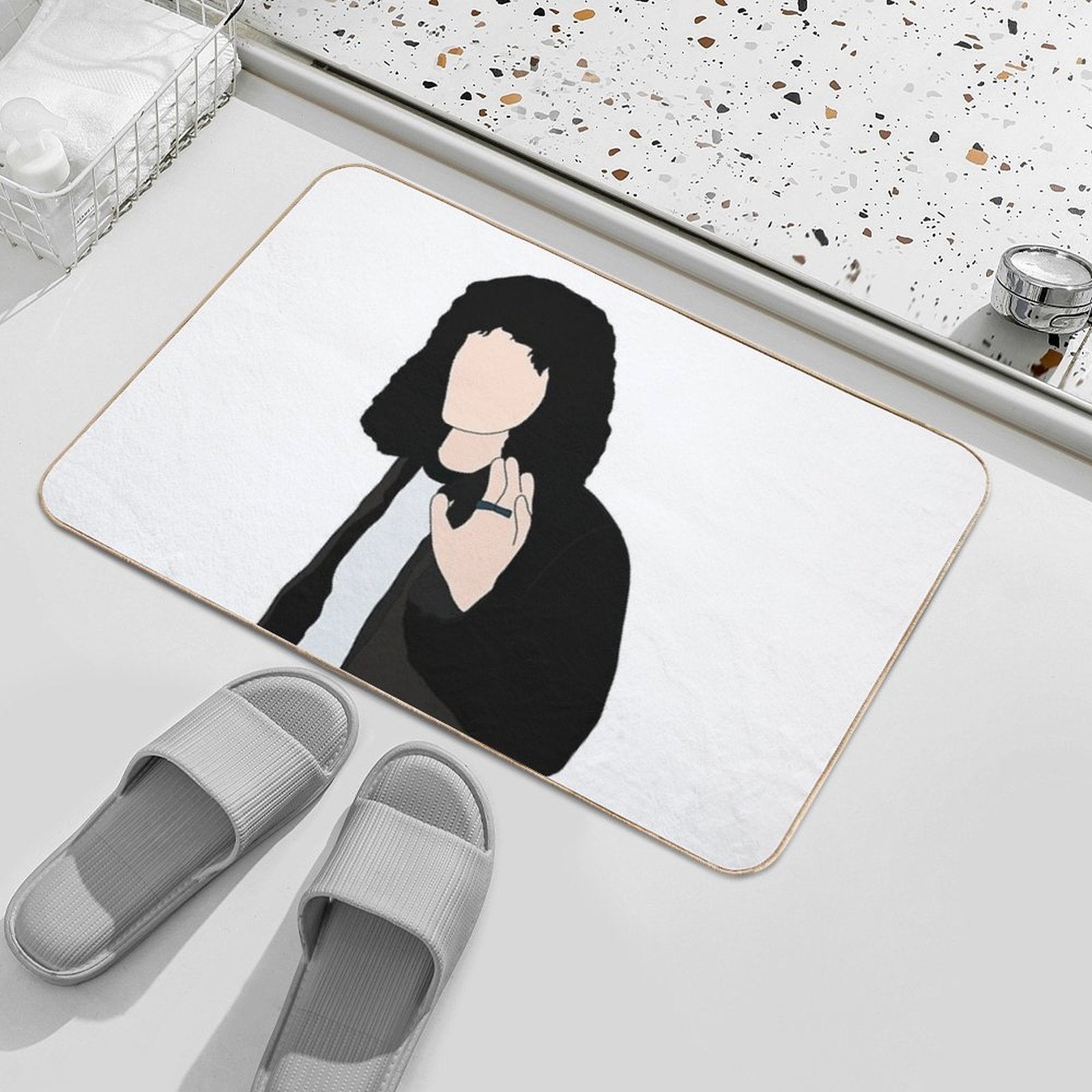 Stranger Things  Eddie Munson The Freak  Versatile Bath Mat