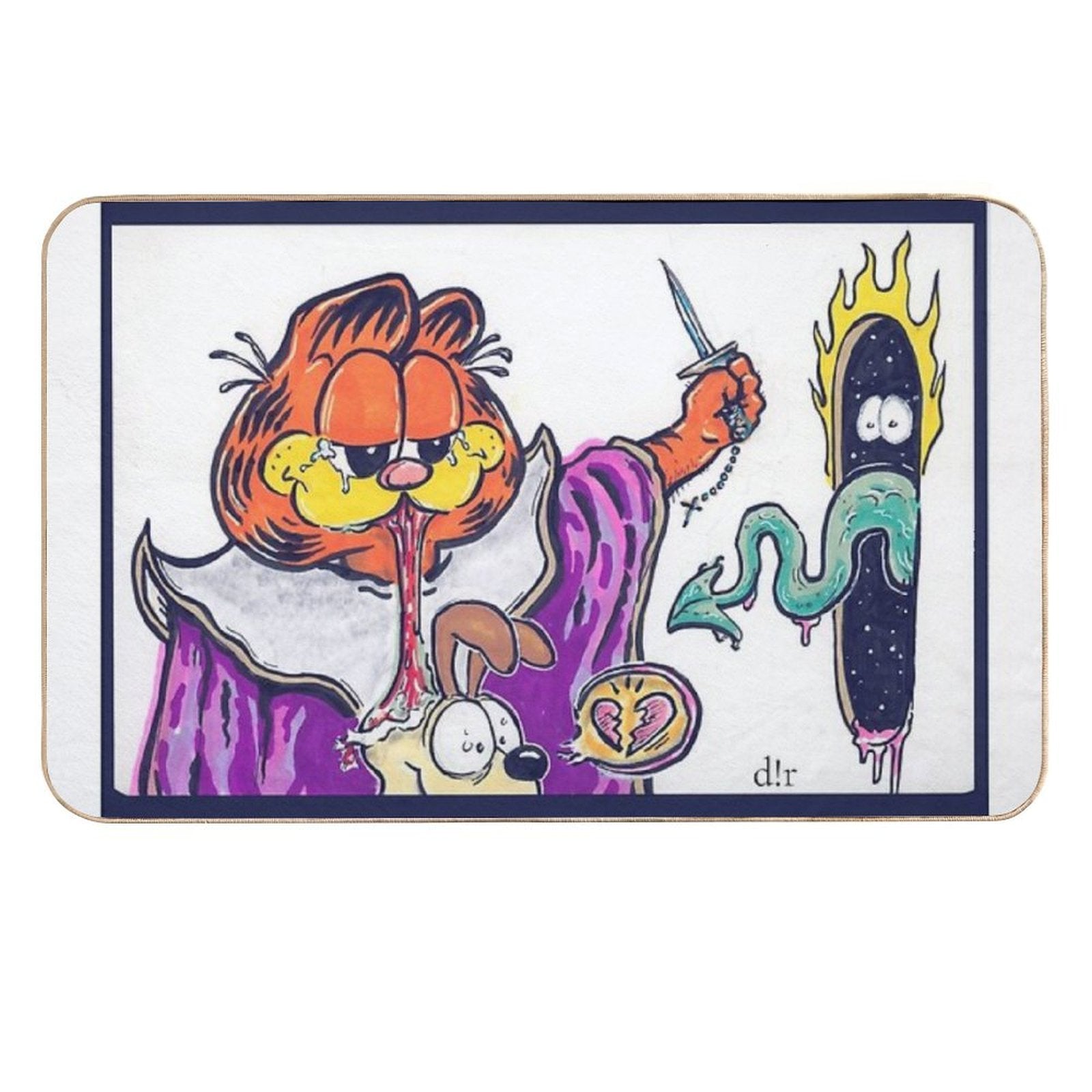 Garfield Resurrection  Versatile Bath Mat