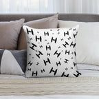 Tie Fighter Pattern Soft Gift Ready Throw Pillow