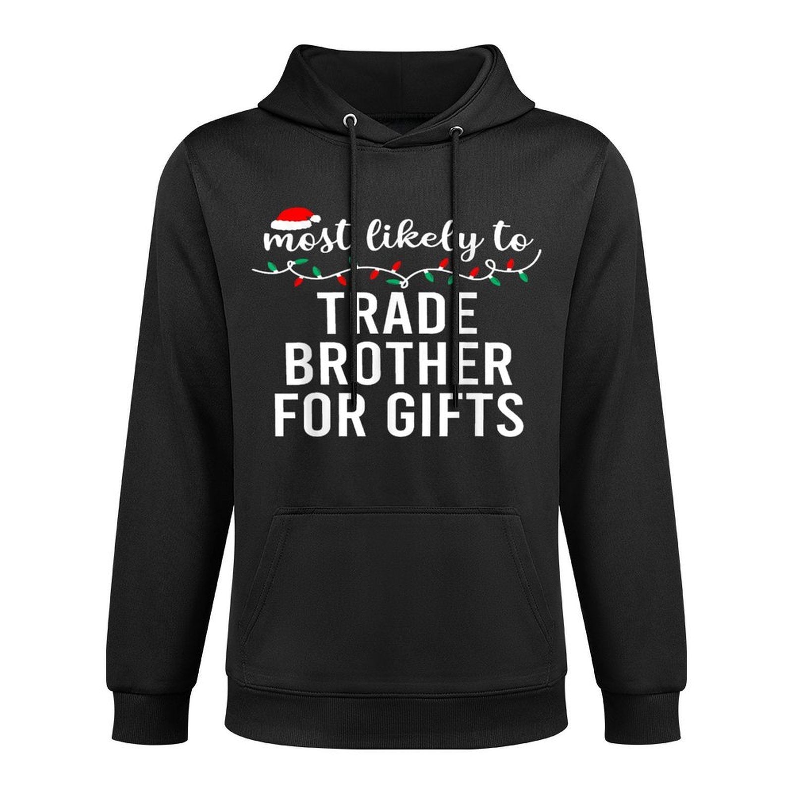 Most Likely To Christmas Matching Family Pajamas Funny Casual Wear Hoodie