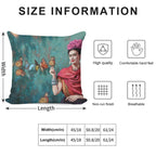 Magical Butterfly Soft Washable Throw Pillow