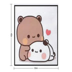 Milk And Mocha Together Comfort Throw Blanket