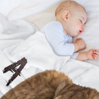 Awawa! Angry Screaming Hyrax Meme - Cute & Funny Anti-pilling Throw Blanket