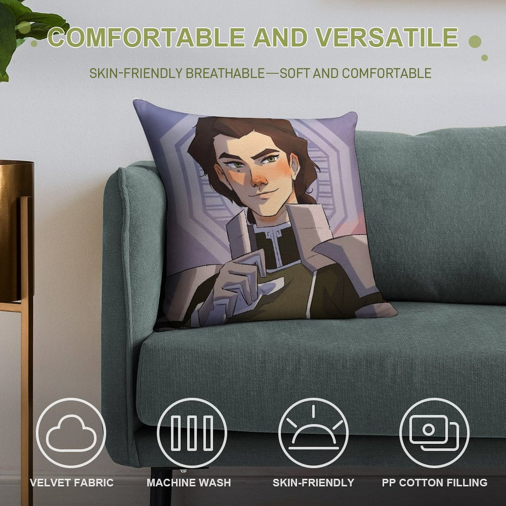 Kuvira Soft Style Accent Throw Pillow