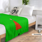 Snooker Table Graphic Print Durable Throw Blanket