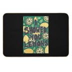I Showed You Lemons.  Slip-Resistant Bath Mat