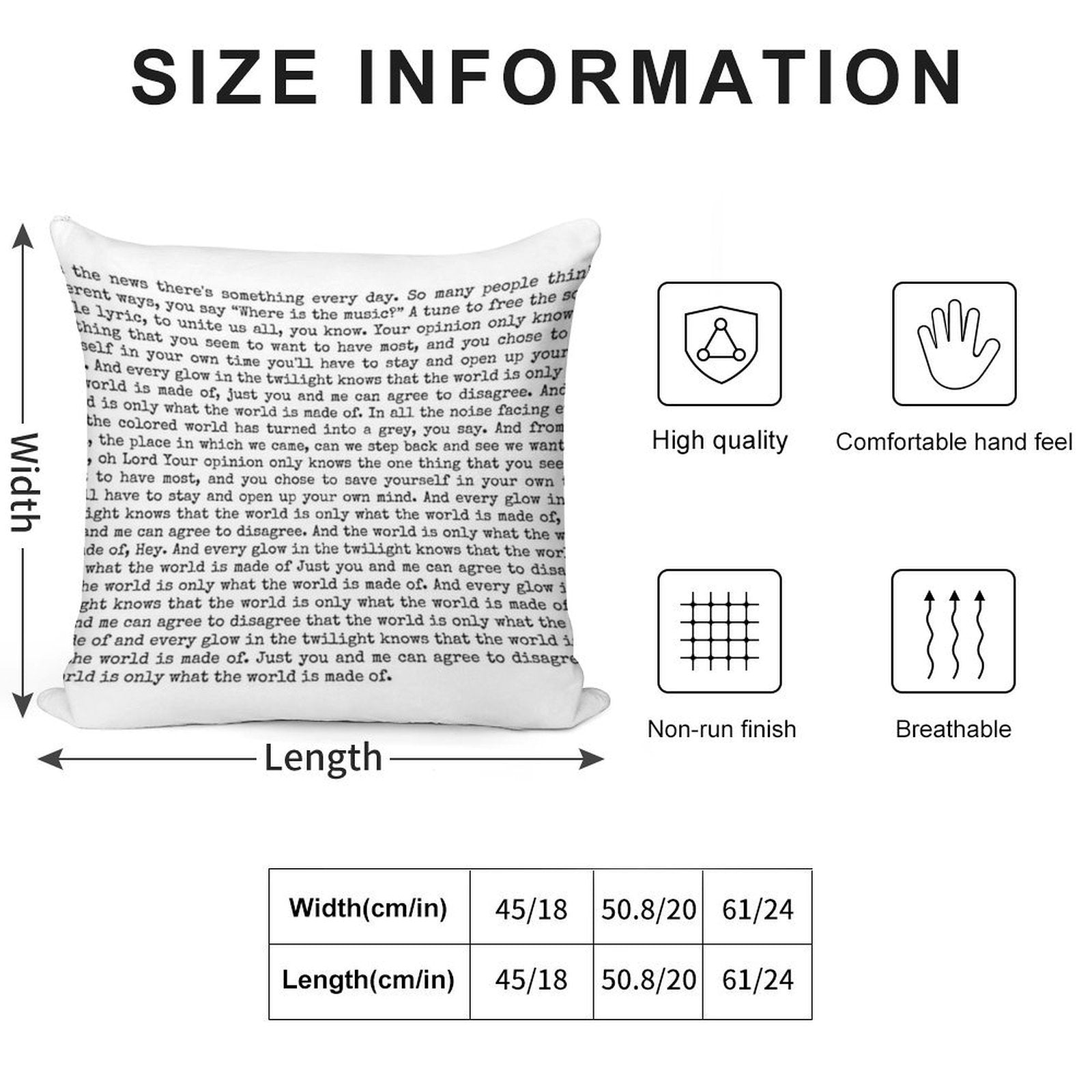 Full Anthem Lyrics Greta Van Fleet Soft Anti-Pilling Throw Pillow