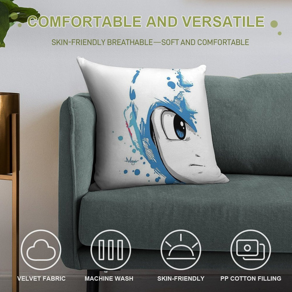 Megaman Capcom Soft Home Decor Throw Pillow