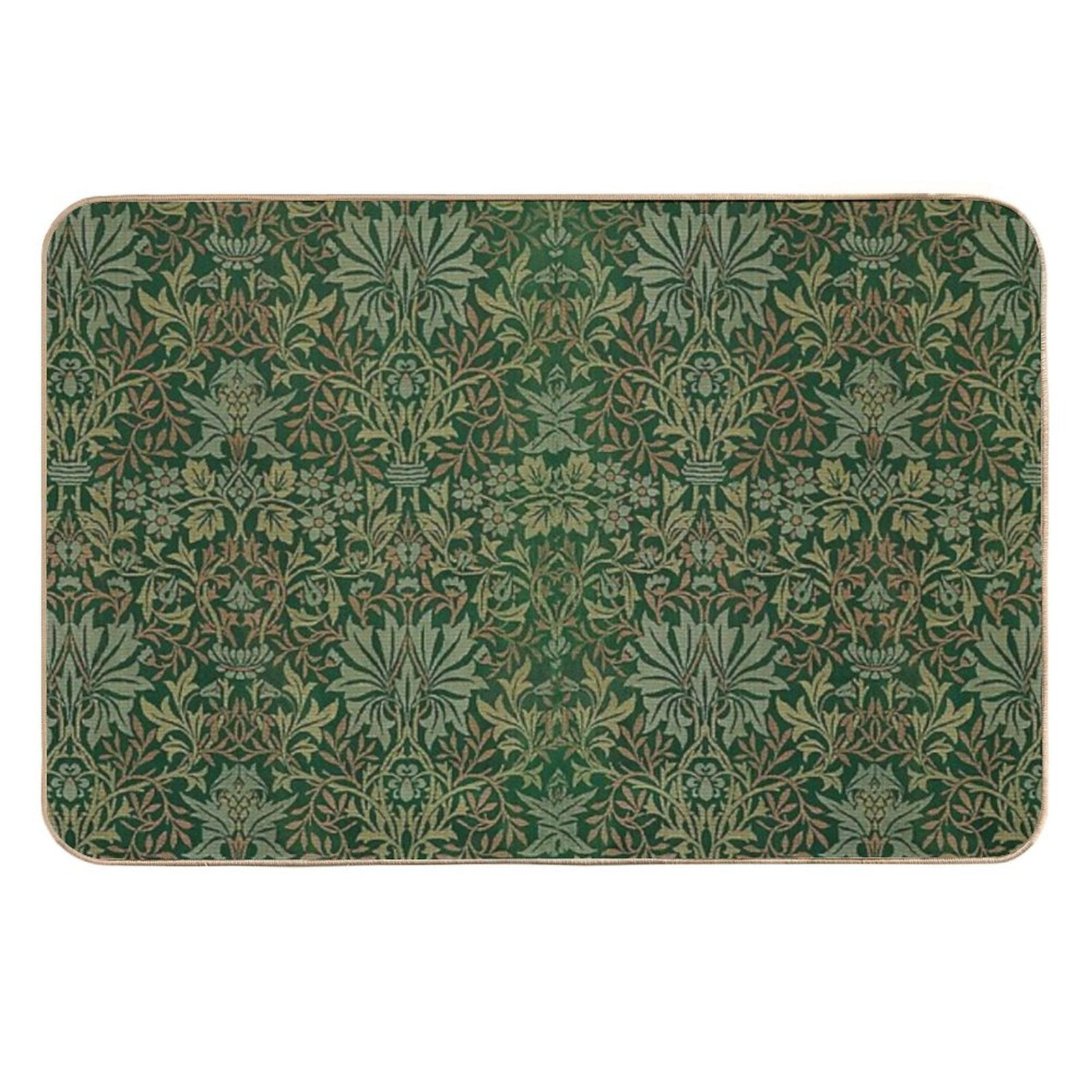Flower Garden by William Morris, 1879  Odorless Bath Mat
