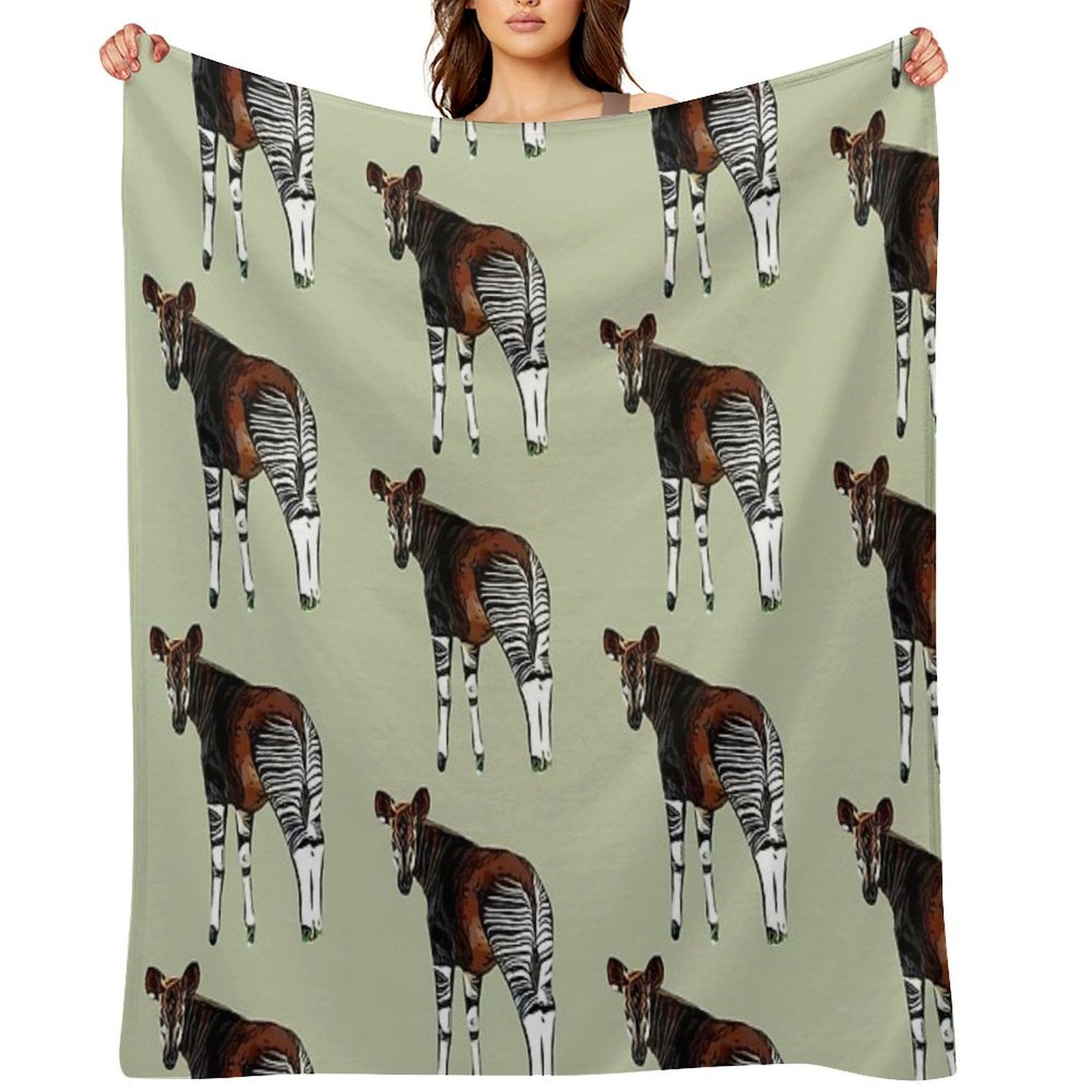 Okapi Lightweight Throw Blanket
