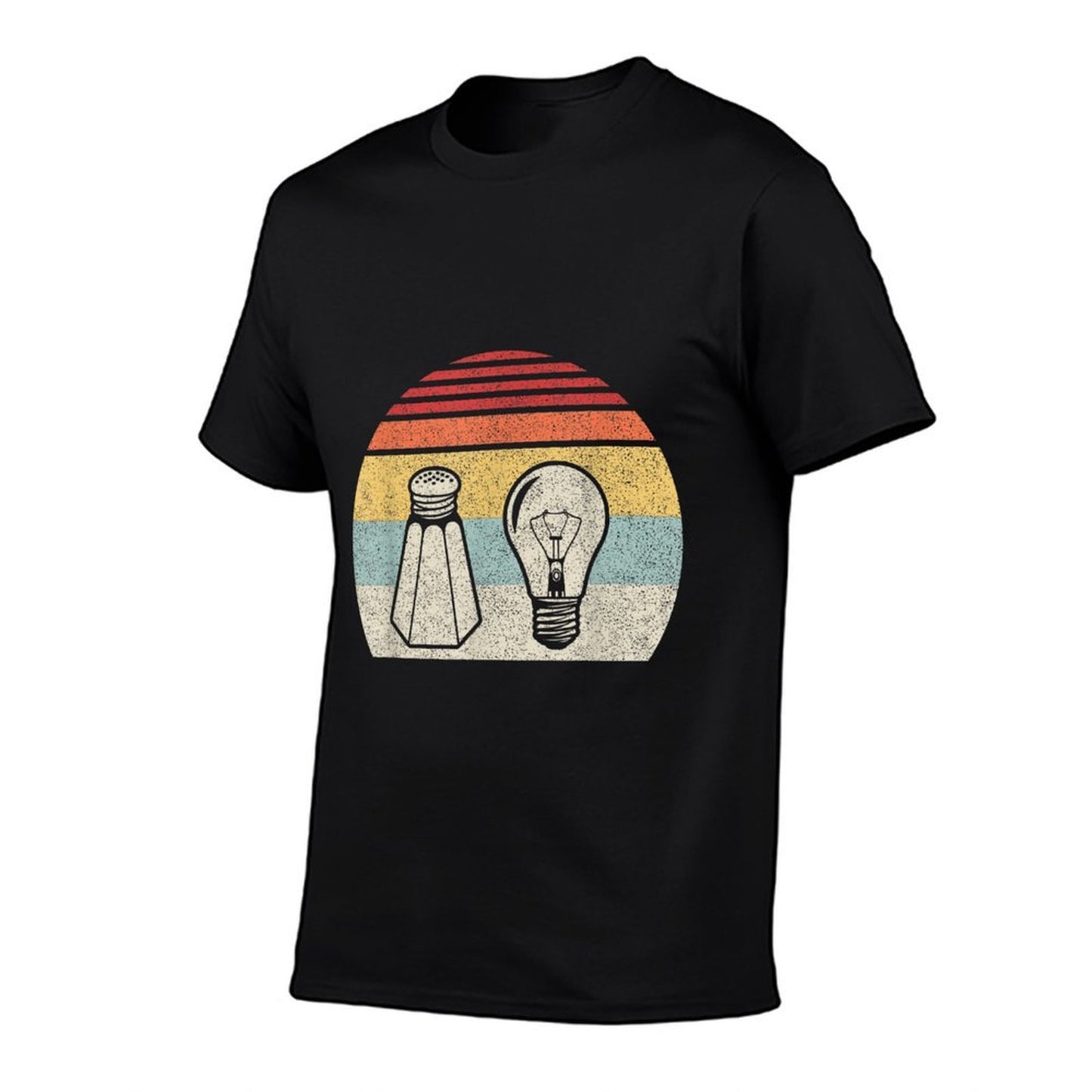 Retro Salt & Light Be Ye Salt Christ  Ribbed Collar T-Shirt