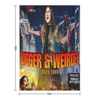 Weird Al Yankovic Dates 2025 Lightweight Throw Blanket