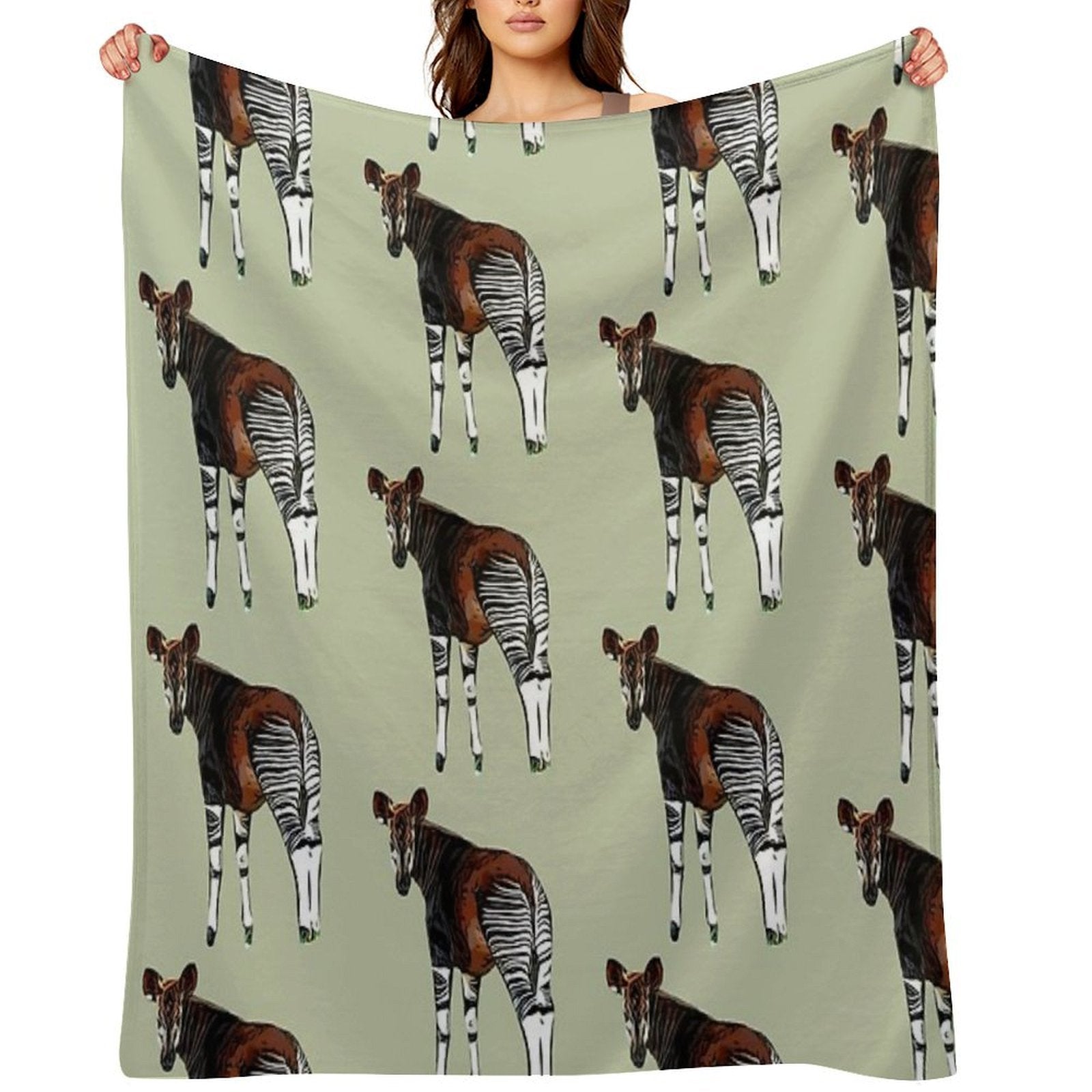 Okapi Lightweight Throw Blanket
