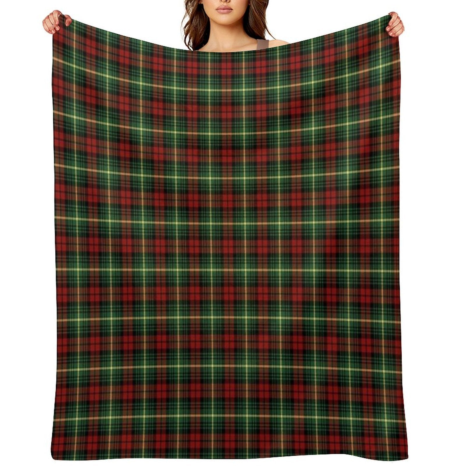 Clan Martin Tartan Quick-dry Throw Blanket