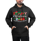 Family Christmas 2025 Matching Outfit Xmas Squad Santa Group Breathable Fabric Hoodie