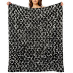 Viking Tribal Design Versatility Throw Blanket