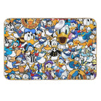 Donald Duck Kids Classic Funny Cartoon Ultimate Super Fine HD Collage  Dirt-Trapping Bath Mat