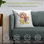 Toradora Taiga Tiger Soft Washable Throw Pillow