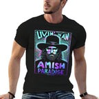 LIVIN’ IN AN AMISH PARADISE  Cotton T-Shirt