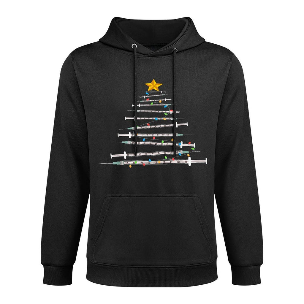 Botox Dealer Christmas Tree Aesthetic Nurse Injector Botox Layering Staple Hoodie