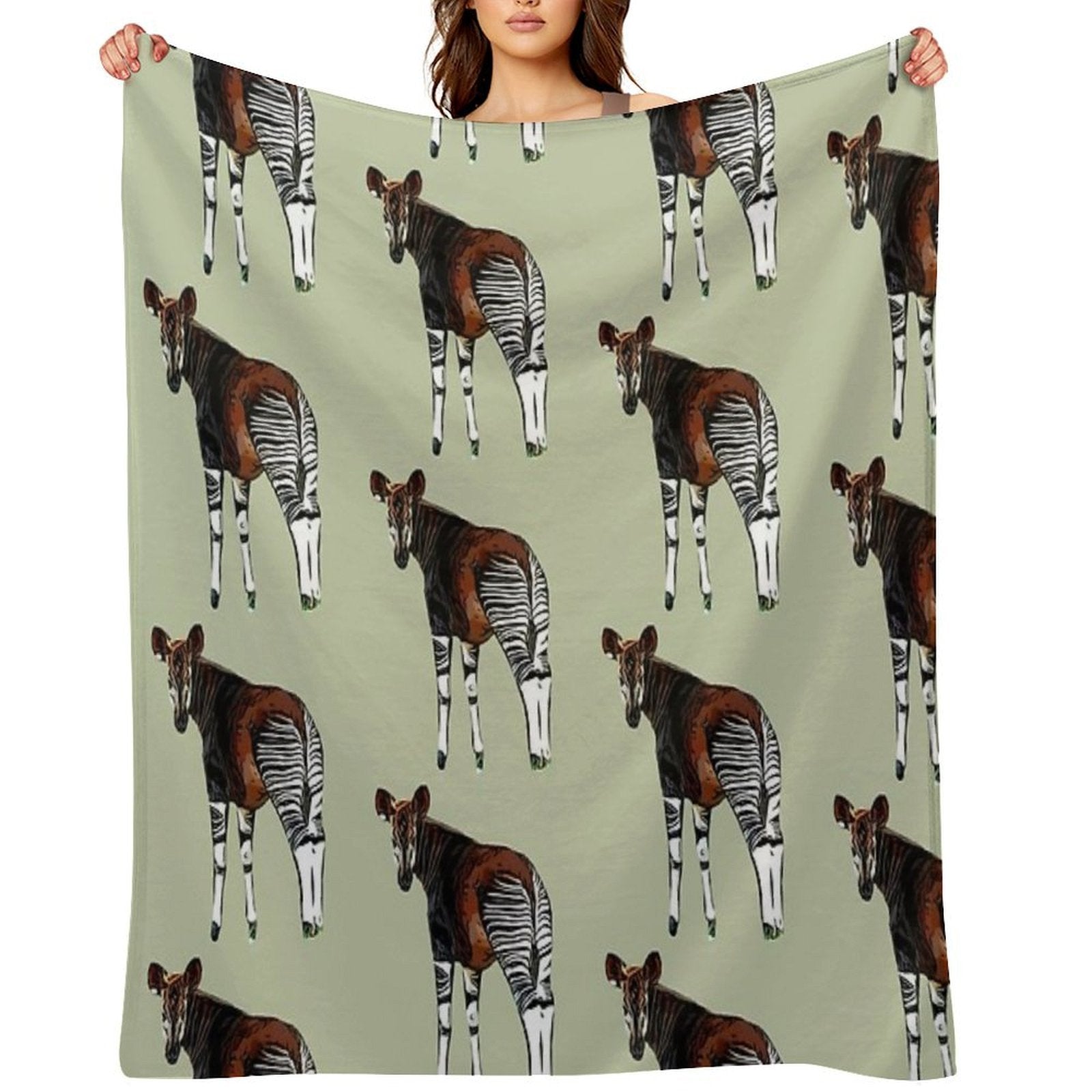 Okapi Lightweight Throw Blanket