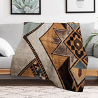 Rustic Southwestern Charm All-season Throw Blanket