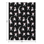 Axolotls Easy Care Throw Blanket
