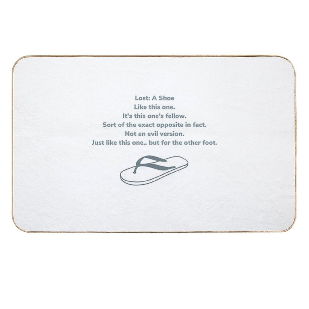 I’ve Lost A Shoe  High-Traffic Bath Mat