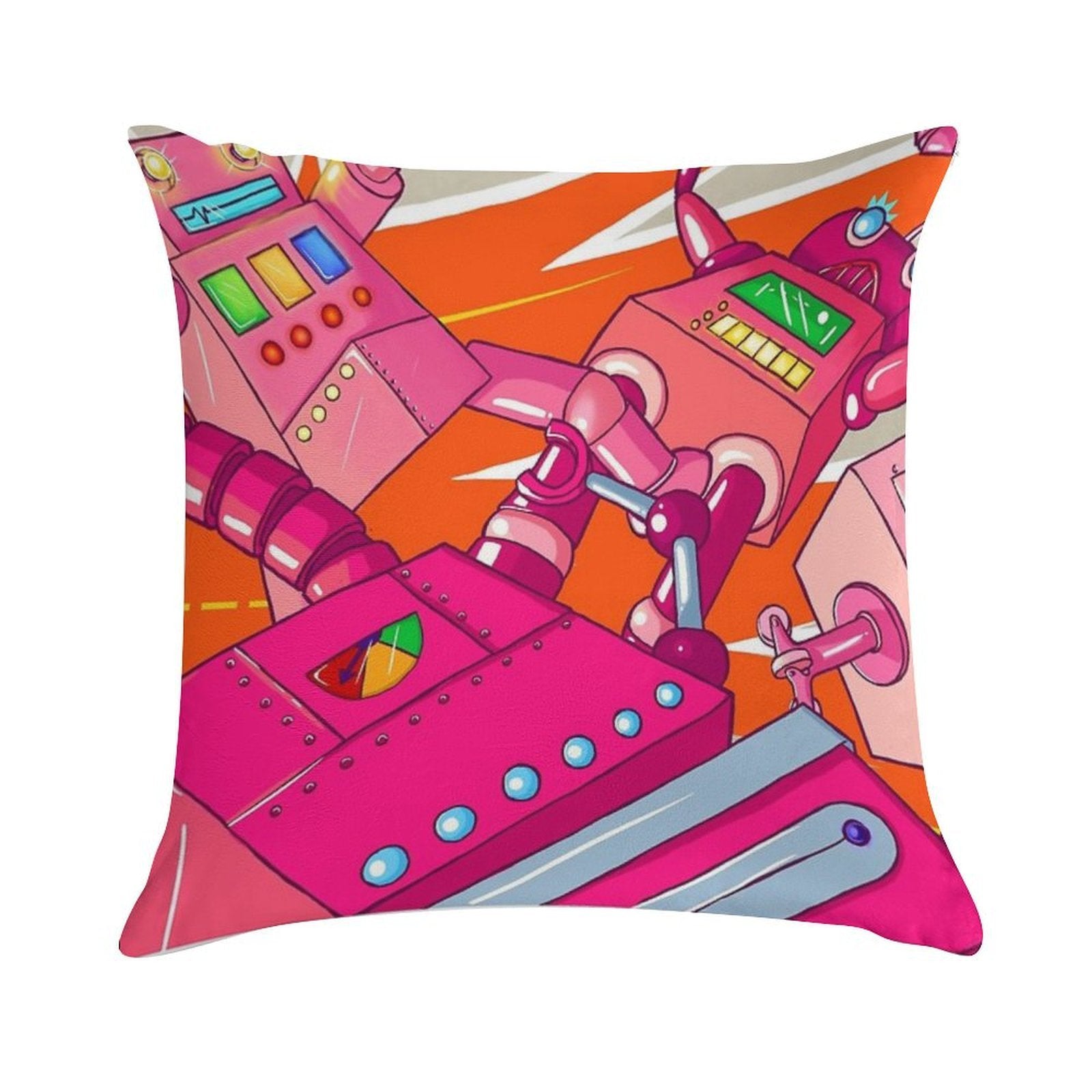 Yoshimi Battles The Pink Robots Soft Gift Ready Throw Pillow