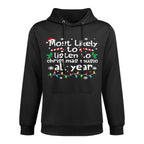 Most Likely to Listen to Music Christmas Matching Family Versatile Streetwear Hoodie