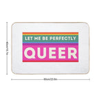 Queer Humour  Fade-Resistant Bath Mat