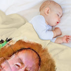 Grandpa The Waltons Plush Throw Blanket