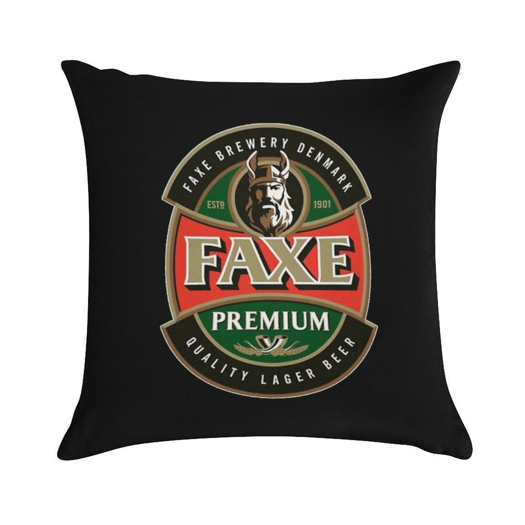 Faxe Premium Beer Soft Durable Construction Throw Pillow