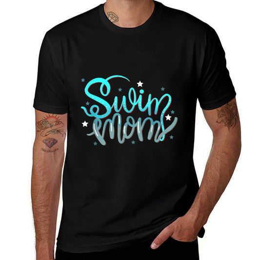1. Swim Mom Swimmers Mothers Gift T-shirt  Oversized Silhouette T-Shirt