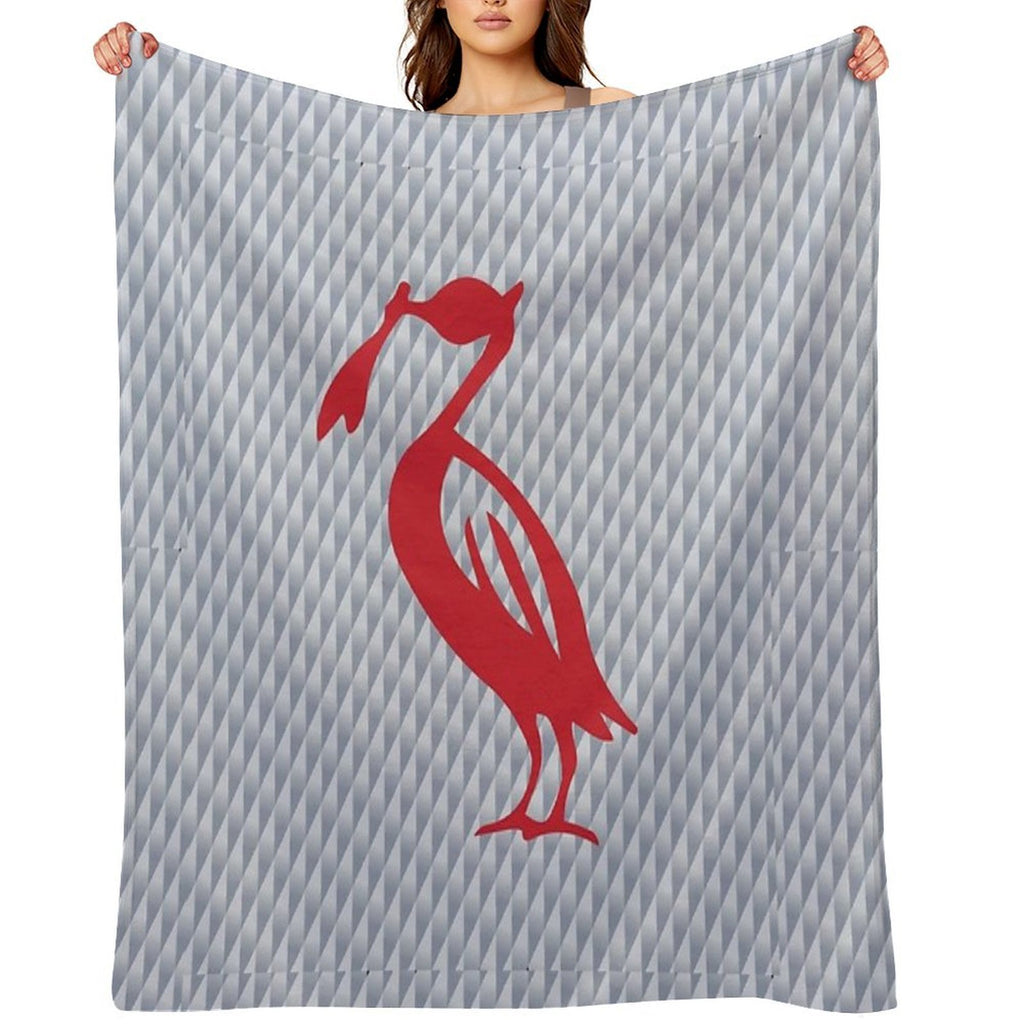 Retro Liverpool Compact Throw Blanket