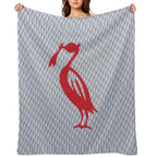 Retro Liverpool Compact Throw Blanket