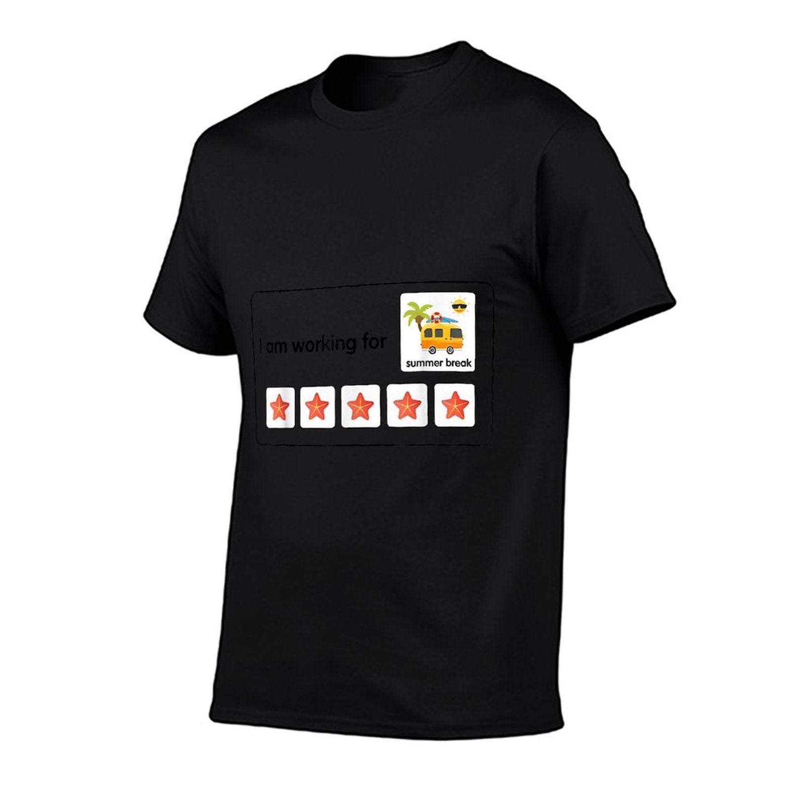 Im Working For Summer Break Last Day Of School Teacher  Eco-friendly Material T-Shirt