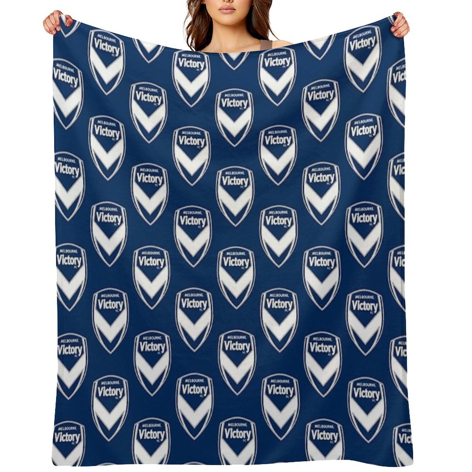 MELBOURNE VICTORY FC Quick-dry Throw Blanket