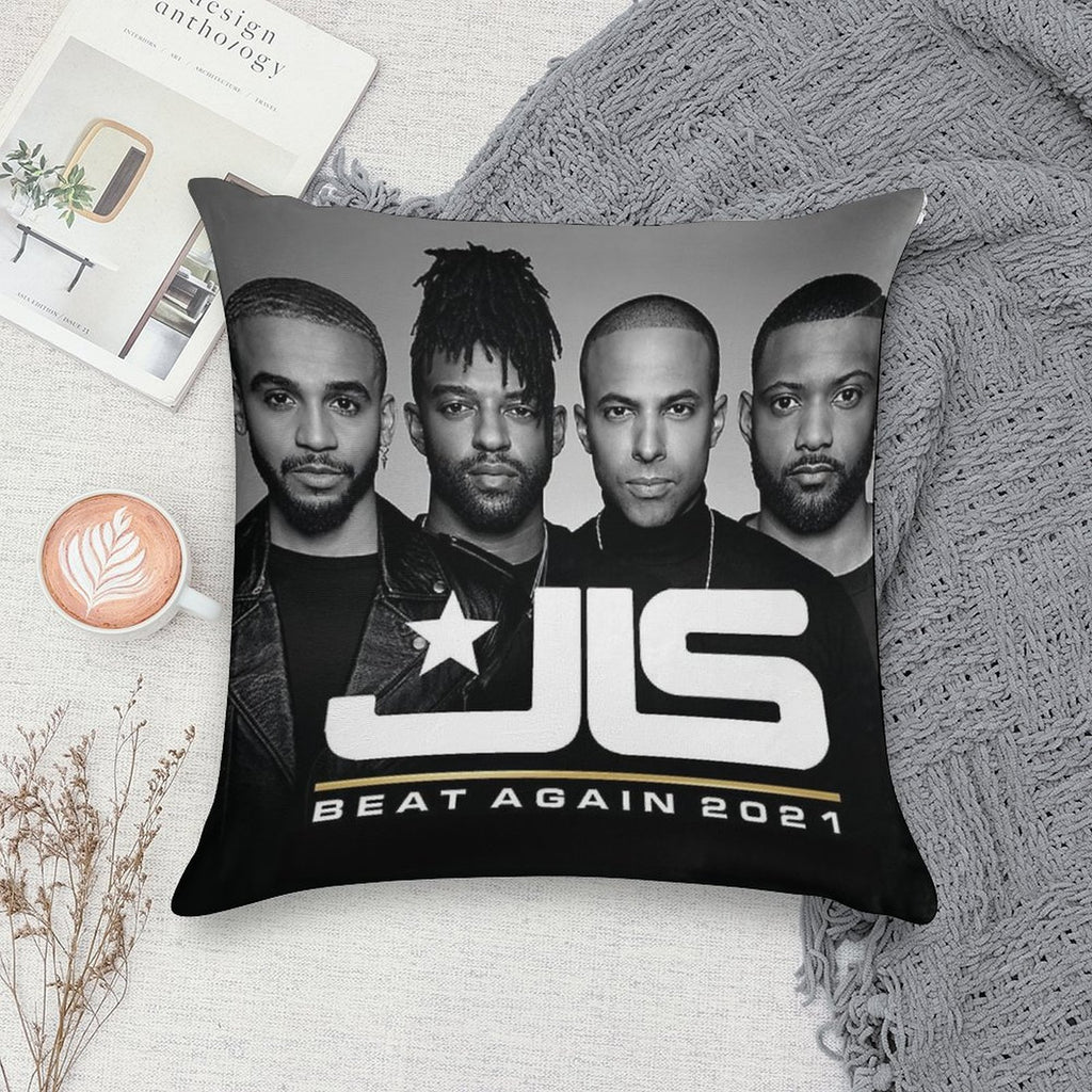 Beat JLS Again Tour 2021 Soft Gift Ready Throw Pillow