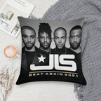 Beat JLS Again Tour 2021 Soft Gift Ready Throw Pillow