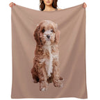 Cavapoo All-season Throw Blanket
