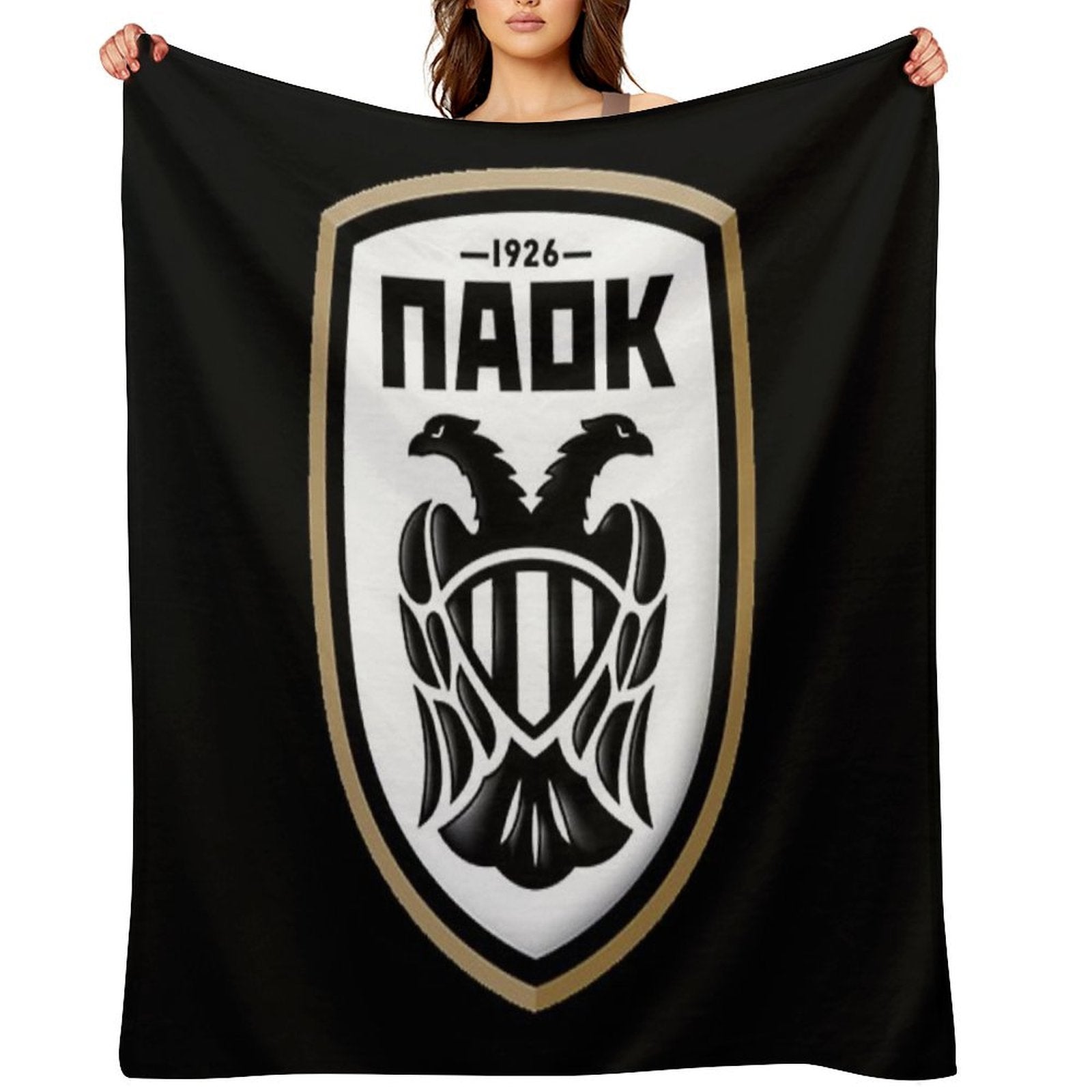 PAOK Plush Throw Blanket
