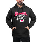 Buckeye Girl Ohio Home Heart State Pink Kids Girls Womens Unisex Design Hoodie